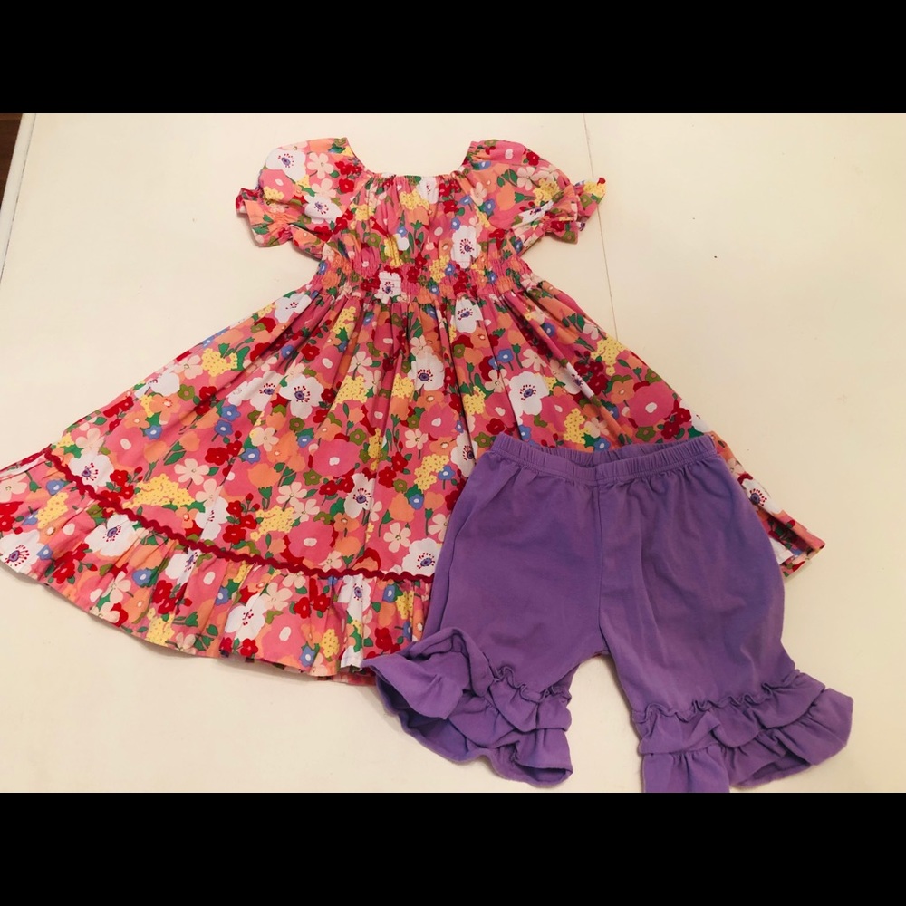 Sz 6 Matilda Jane dress with shorties